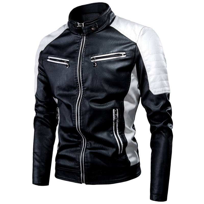 Men Motorcycle Leather Jacket  - Riding Jacket Leather ulasan dan harga