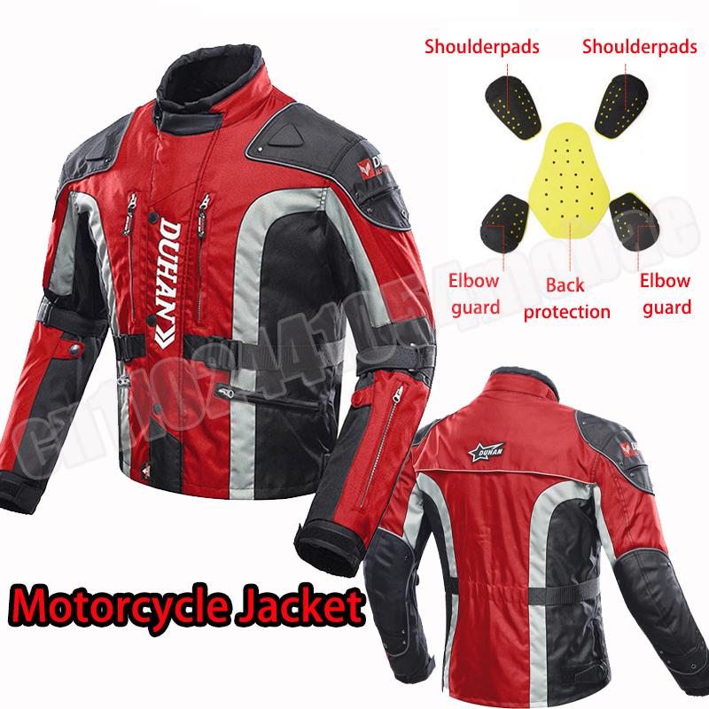 DUHAN Windproof Motorcycle Jac - Xxl Motorcycle Gear ulasan dan harga