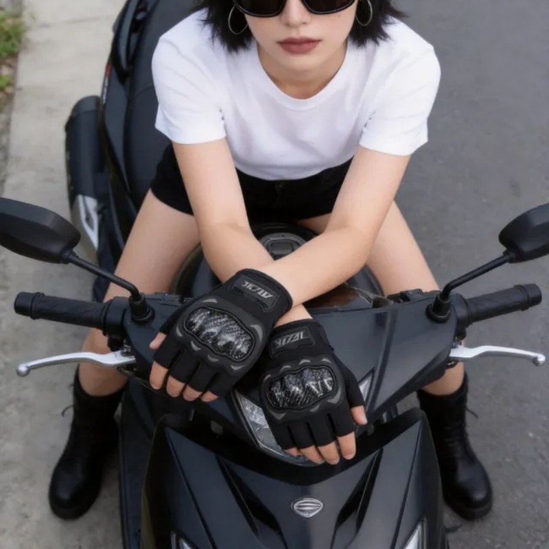 VEMAR Half Finger Motorcycle G - Xxl Motorcycle Gear ulasan dan harga