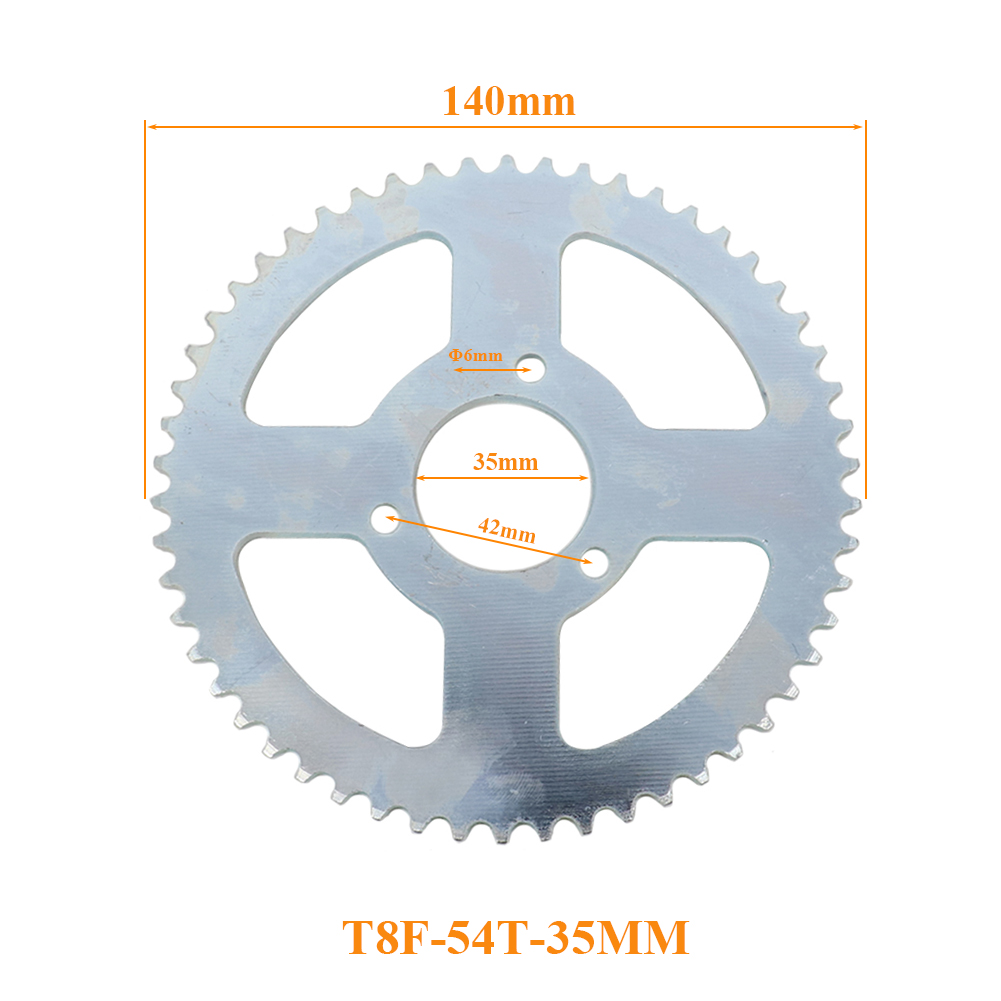 Motorcycle T8F 54T 35mm Rear C - Motorcycle Gear Garage Storage ulasan dan harga