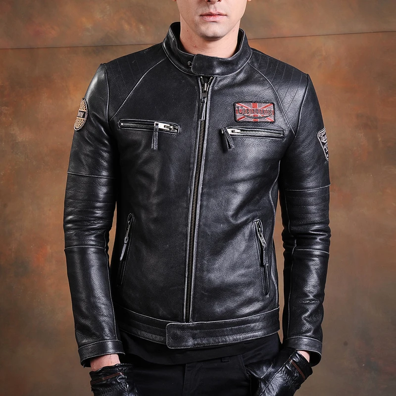 Fashion Biker Jackets Vintage  - Riding Jacket Leather ulasan dan harga