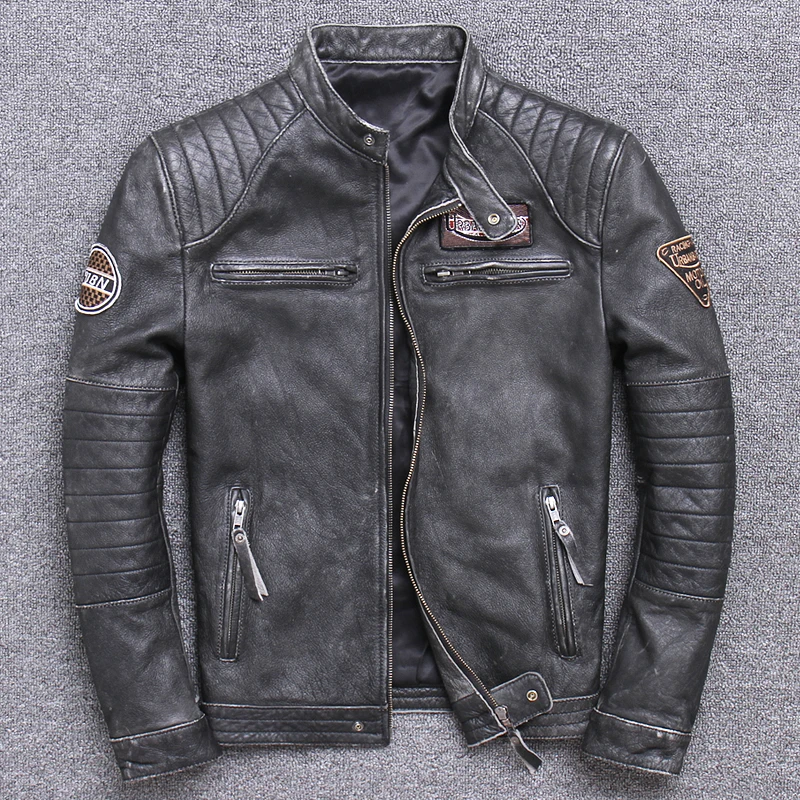 Fashion Biker Jackets Vintage  - Riding Jacket Leather ulasan dan harga
