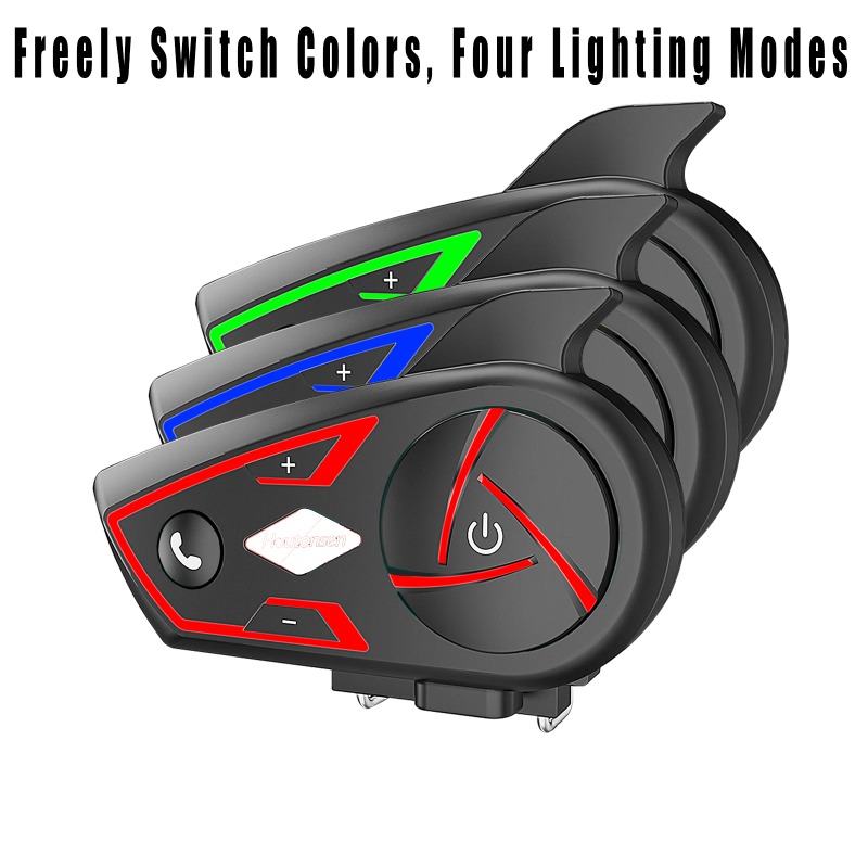 2026 New Houtonsen S3 RGB Tri  - Intercom Headset Helmet ulasan dan harga