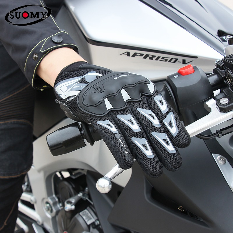 SUOMY Summer Motorcycle Gloves - Xxl Motorcycle Gear ulasan dan harga
