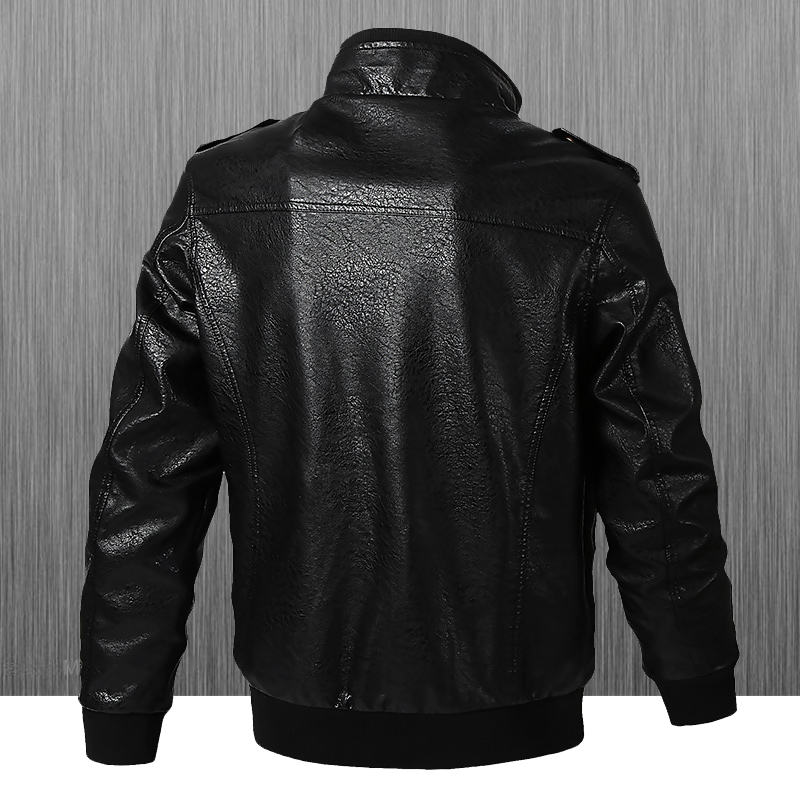 Slim Fit Biker Leather Jacket  - Riding Jacket Leather ulasan dan harga