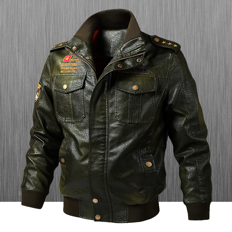 Slim Fit Biker Leather Jacket  - Riding Jacket Leather ulasan dan harga
