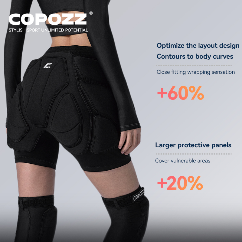 COPOZZ Upgraded Ski Knee Pads  - Motorcycle Gear Protection ulasan dan harga