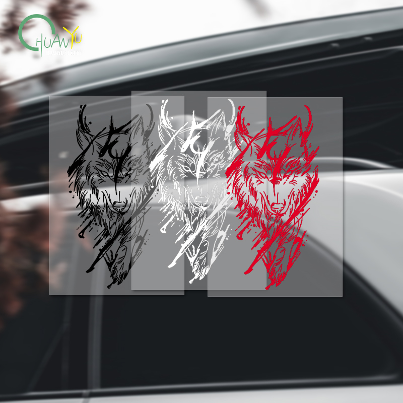 Dark magic wolf car decals car - Motorcycle Gear Protection ulasan dan harga