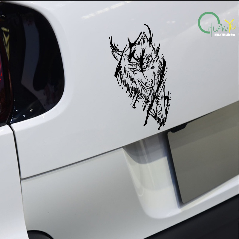 Dark magic wolf car decals car - Motorcycle Gear Protection ulasan dan harga