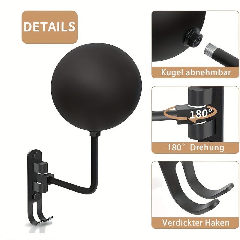 180° Rotary Motorcycle Helmet  - Motorcycle Gear Garage Storage ulasan dan harga
